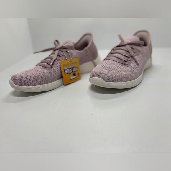 Skechers Shoes - Skechers Abbie Go Walk Joy Women's Pink Slip-Ins Shoes size 5.5